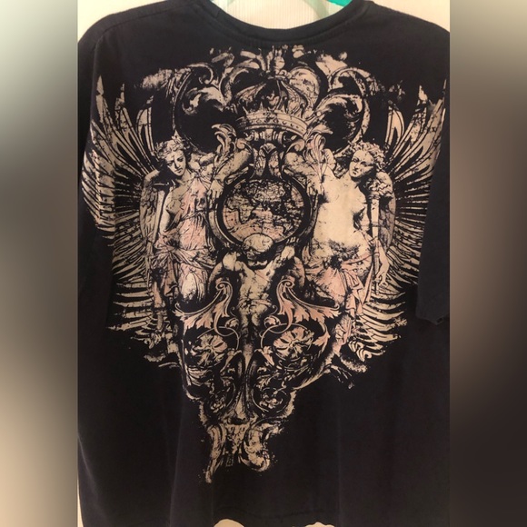 VICE Black Men’s Short Sleeve Tee-shirt with Graphics “Unique Prints” - Picture 3 of 6